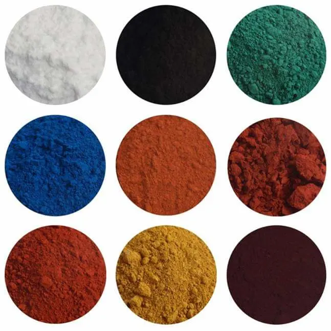 Iron Oxide Pigment Price (Iron Oxide red/yellow/green/black/orange/blue/brown)