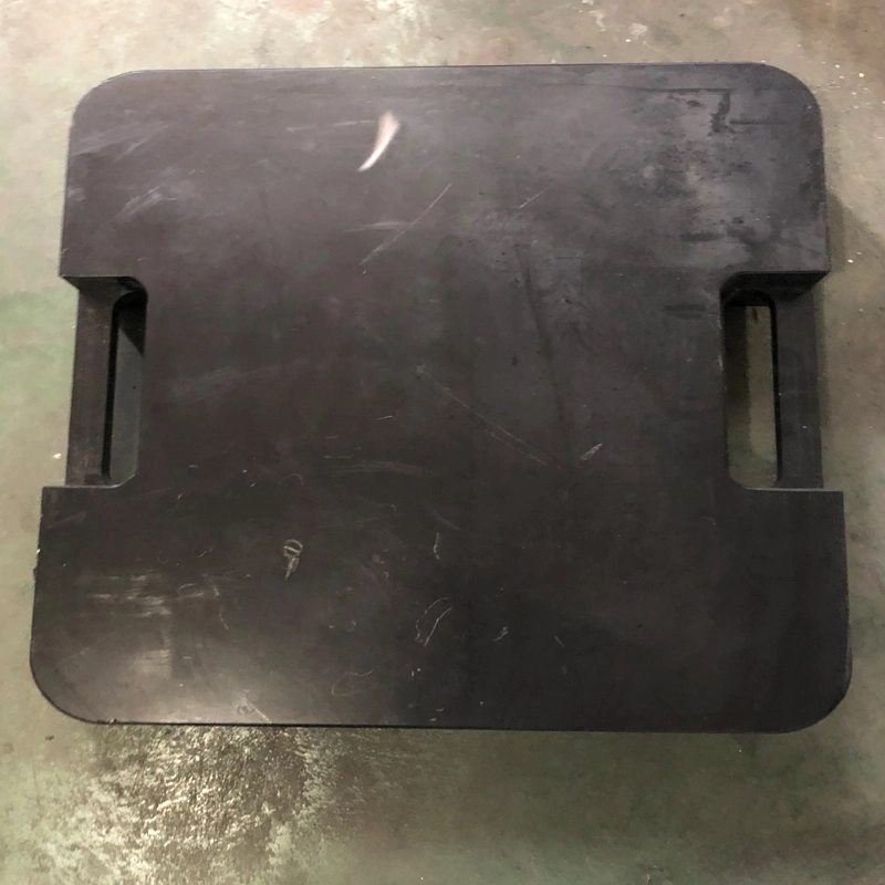 Black Plastic Anti Slip UHMWPE Crane Outrigger Stabilizer Plates Direct Sale Pads Factory