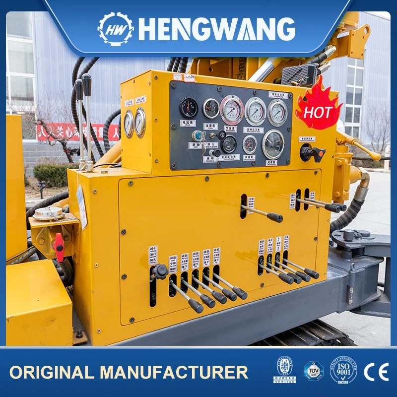 Factory Direct Sale Hydraulic Diesel Water Well Drilling Rig Mine Drilling Rig