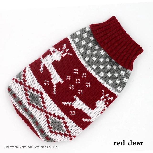 Christmas Winter Cartoon Pet Accessories Sweater Cat Dog Clothes