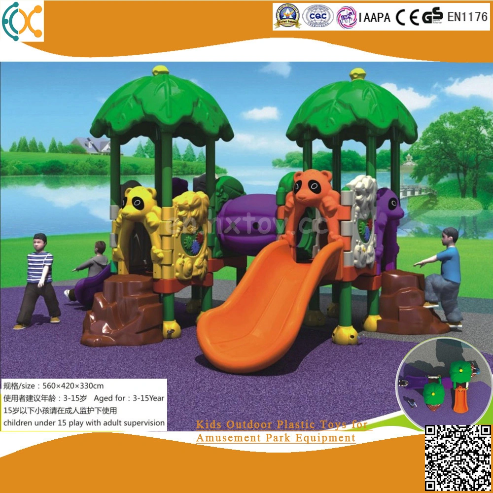 Al aire libre para niños juguetes de plástico para el Equipo de Parque de Diversiones