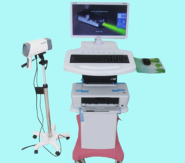 طبيّة [ديجتل] يشبع [هد] آلة تصوير مرئيّة [كلبوسكب] طبّ نسائيّ مع حامل متحرّك