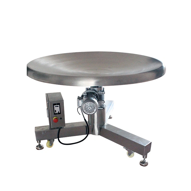 Factory Price Hot Sell Stainless Steel Rotary Collecting Table Machine