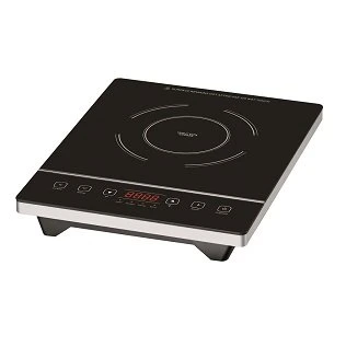 Single Induction Cooker Sensor Touch Control Full Glass Simple Function with Strong Body 2000W CE CB Passed