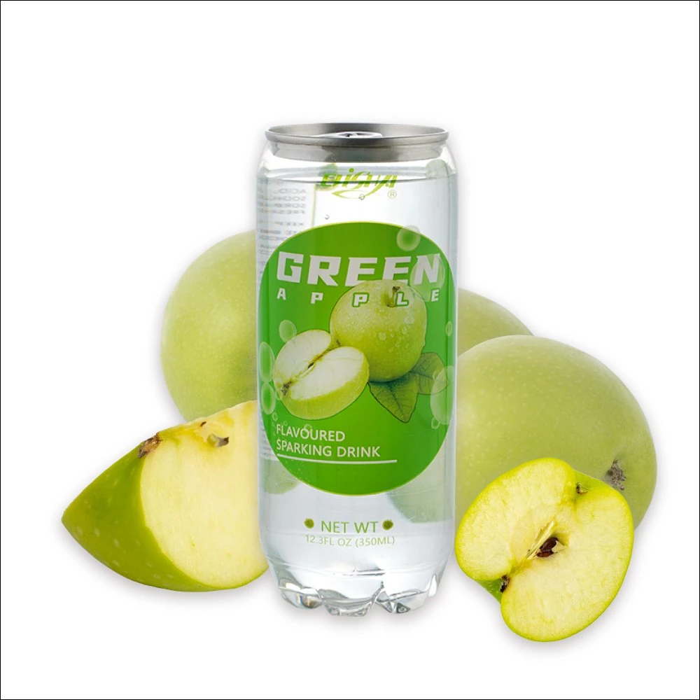 350ml Hot Sale Fruit Flavor Can Canned Sparkling Drink