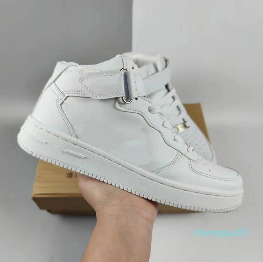 La parte superior de alta moda casual blanco Unisex Zapatos Zapatos cómodos al aire libre