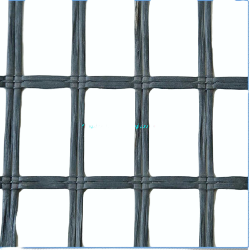 Strengthen Road Surface Fiberglass Geogrid