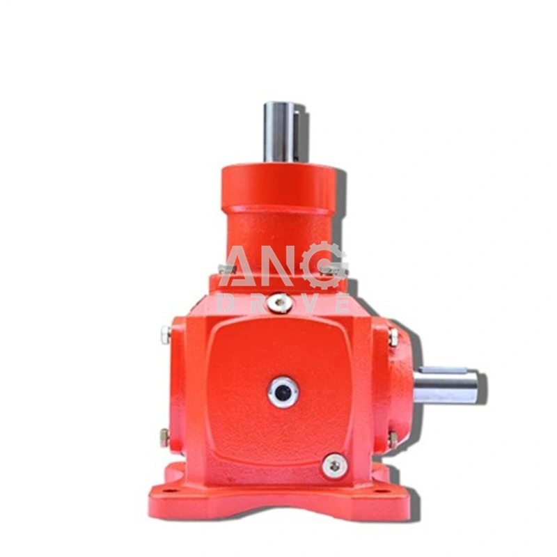 Power Transmission Right Angle Speed Increasing Bevel Gearbox