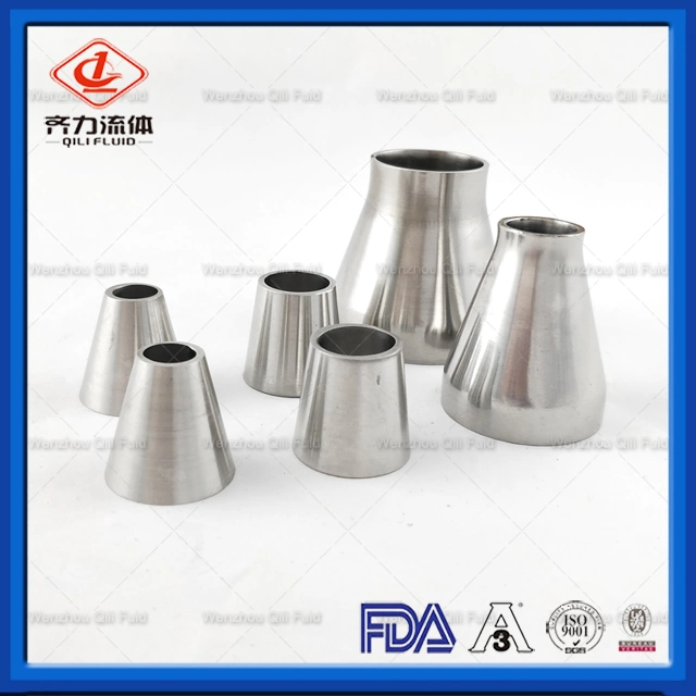 Hygienic Sanitary Stainless Steel 304/316L Short SMS 3A Pipe Fitting Reducers