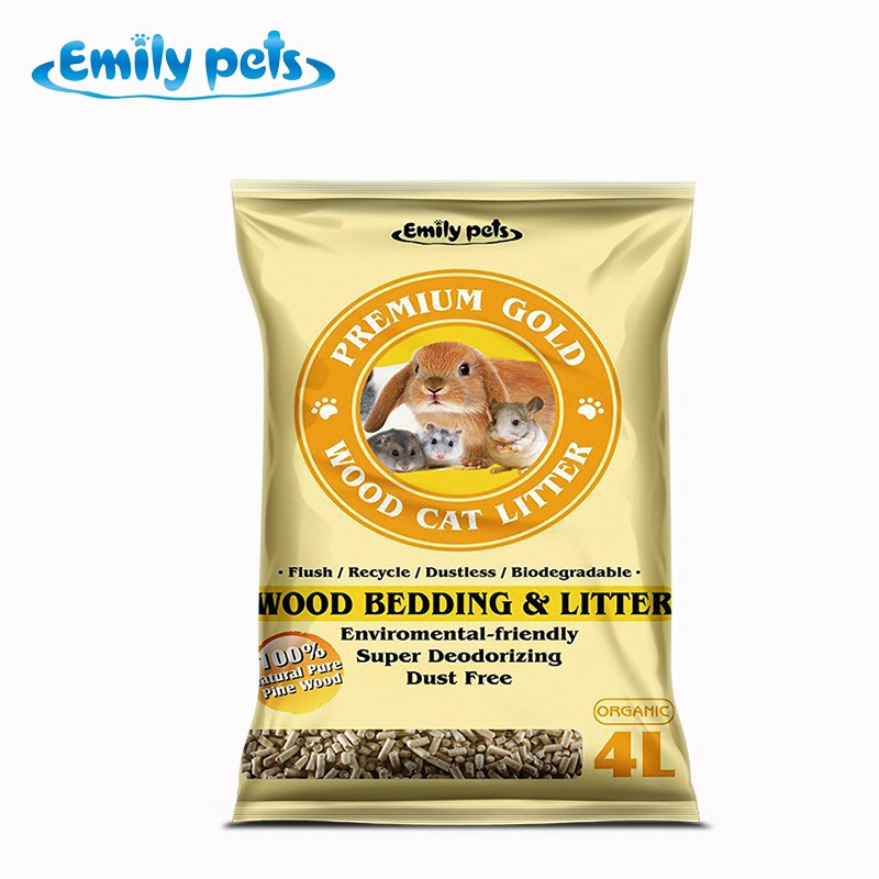 Eco Friendly Pine Cat Litter Unclumping Pet Product