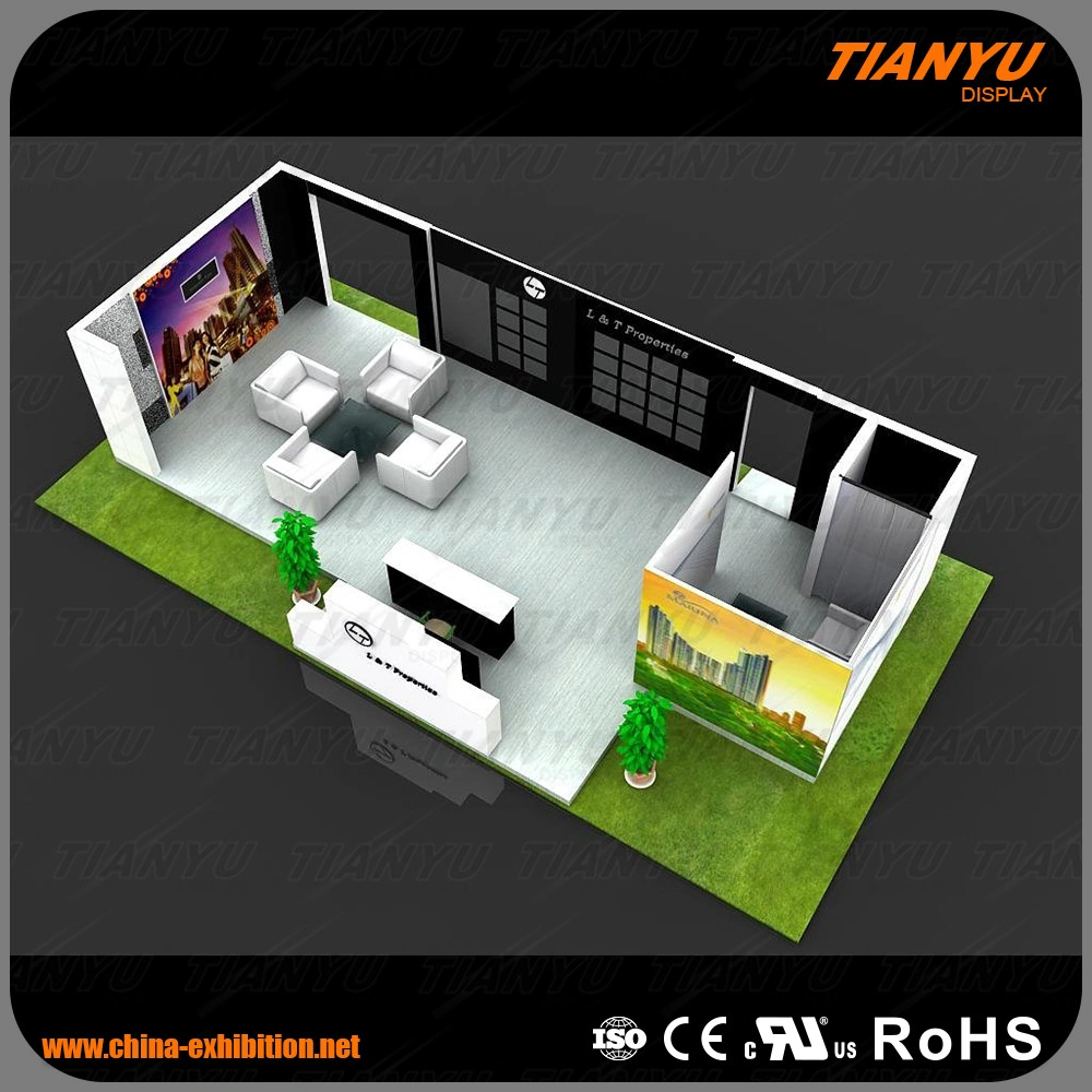 Custom 10X10 Exhibition Booth Design with Great Price