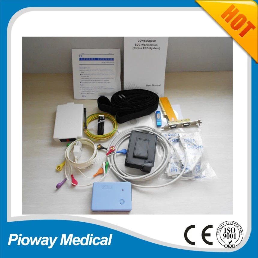 3 Lead Stress ECG Machine /Equipment 8000s