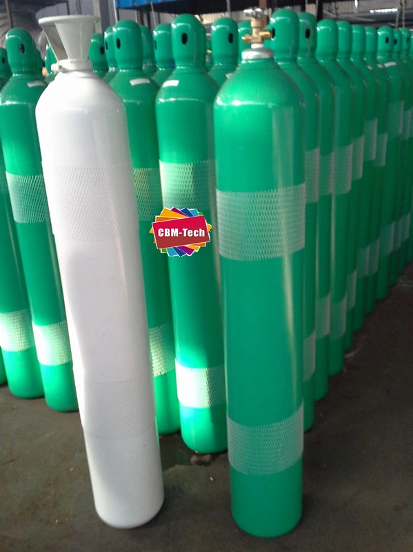 Hot Sale 40L Steel Oxygen Gas Cylinders (W. P. =15Mpa, 6m3) From Original Factory