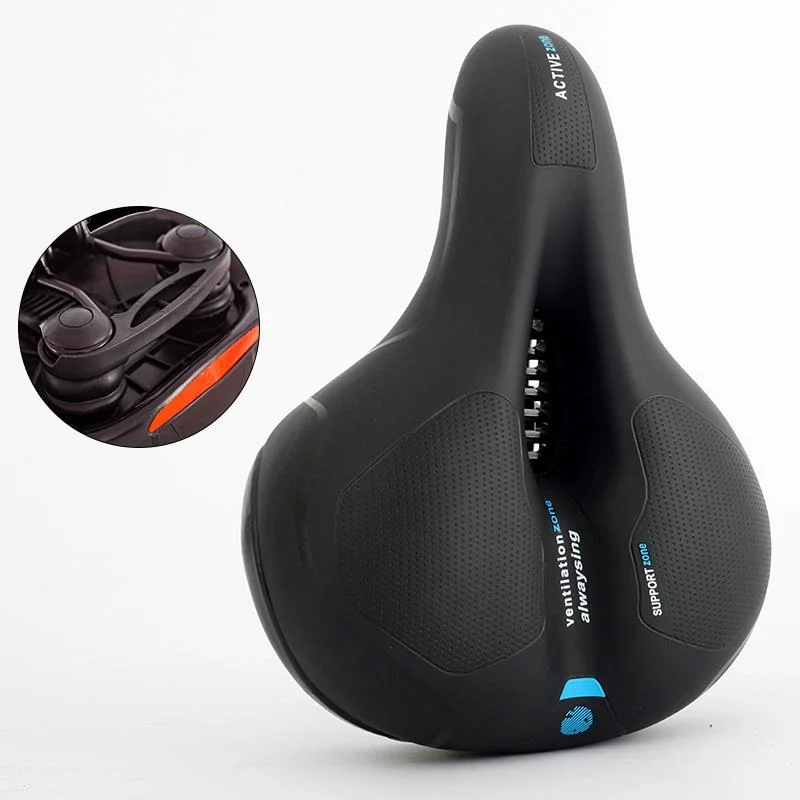 Selle de vélo de montagne Route Vélo Siège Amortisseur Coussin Doux Confortable