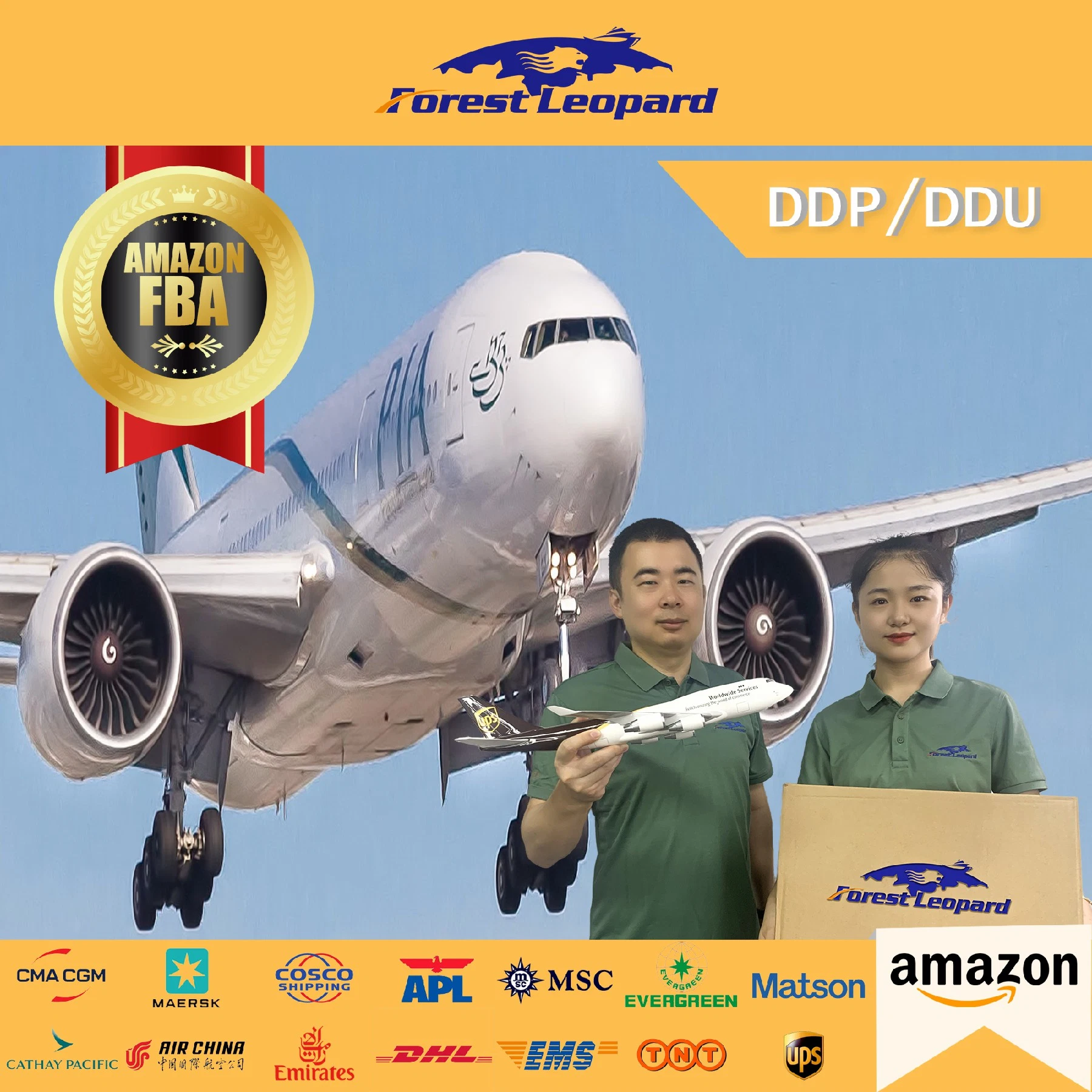 Qingdao Shenzhen Ningbo Shanghai Amazon FBA International TNT Sea Air DHL Spediteur