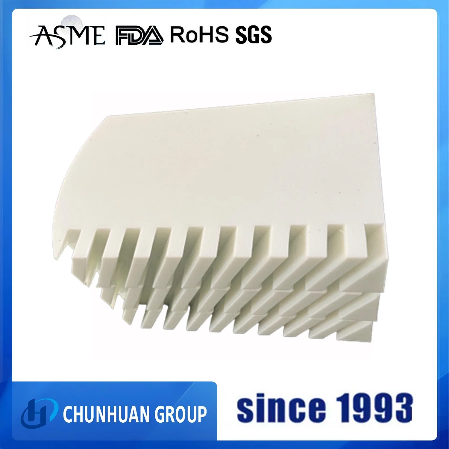 Insulation Sealing Material Customized Non Standard Pure PTFE Plastic Parts