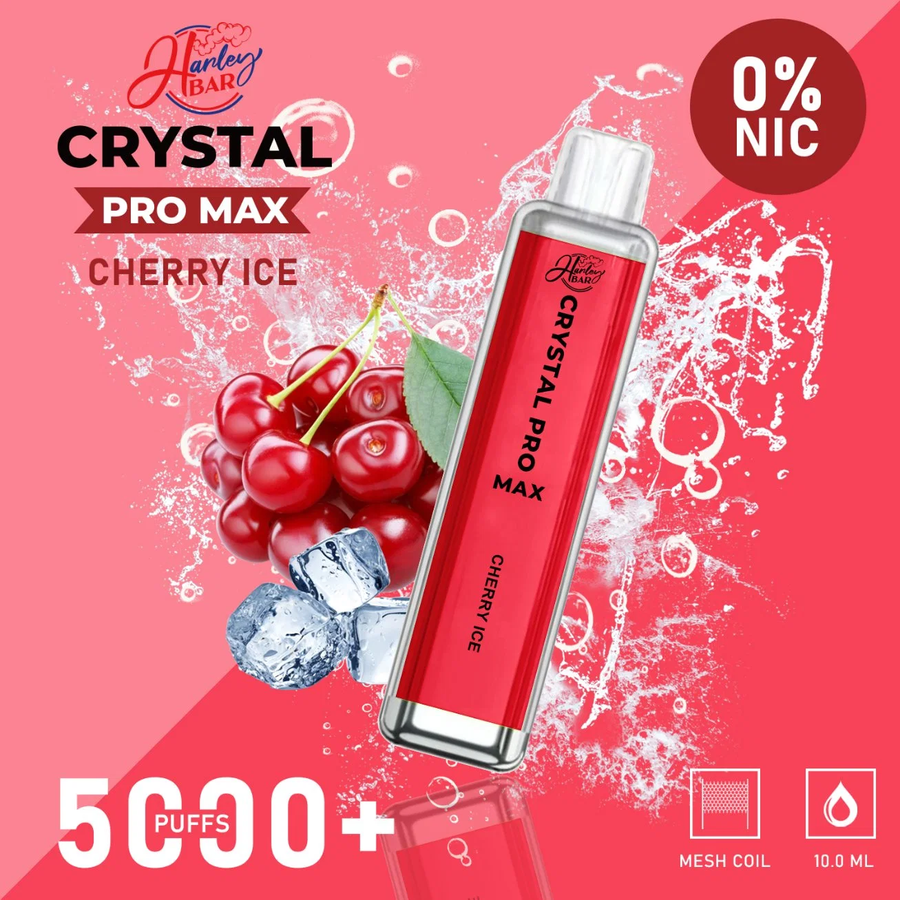 2023 UK Best Selling Wholesale/Supplier I Vape Pen Crystal PRO Max 5000+ Disposable/Chargeable Electronic Cigarette 20 Flavors 12ml with Tpd