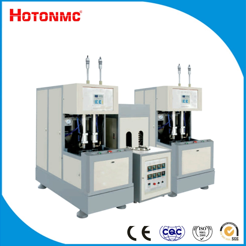 Semi automatic pet bottle making stretch blowing blow molding moulding machine BX-E