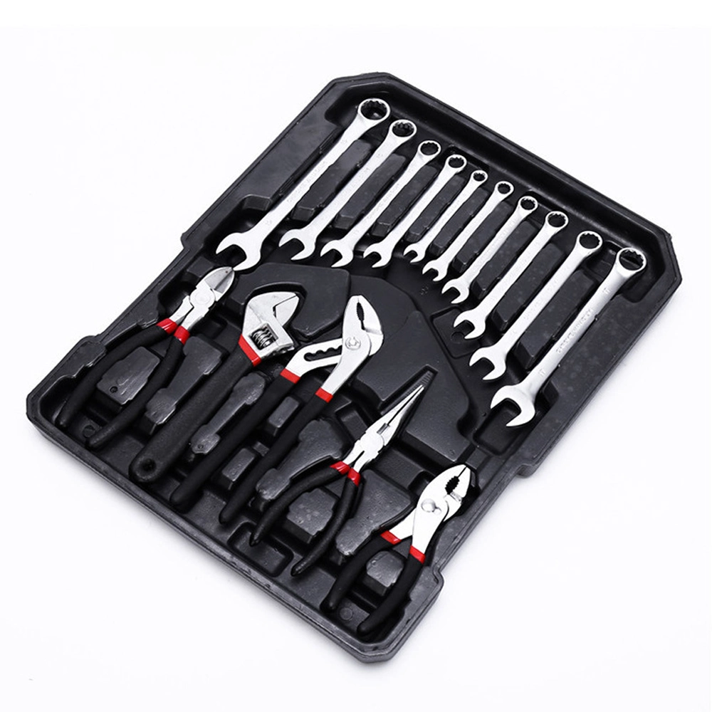 Hardware Tool Set 187 Pieces Aluminum Trolley Case Portable on-Board Multi-Functional Toolbox Combination Set