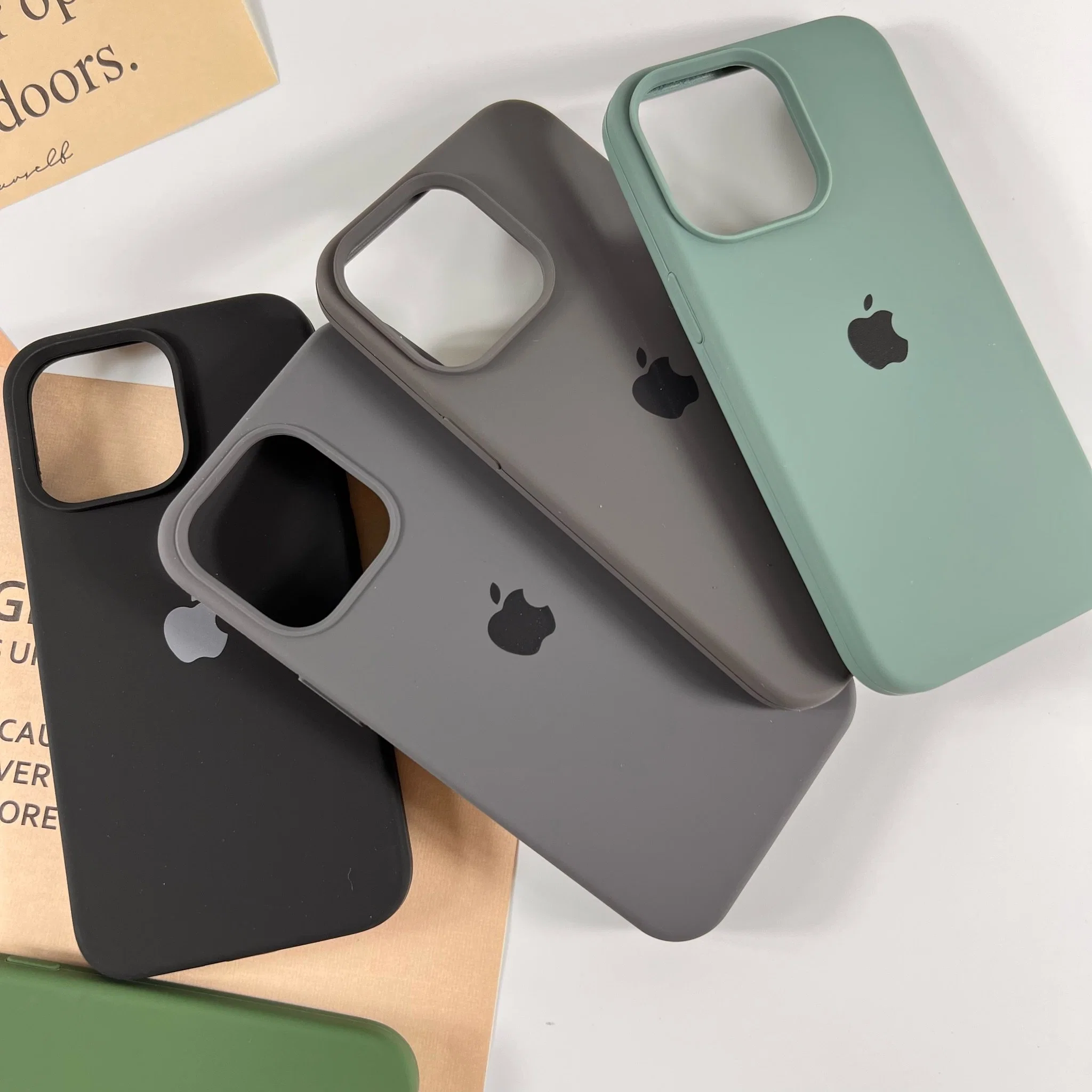 Factory Wholesale/Supplier Cheap Mobile Phone Silicon Case Cover for iPhone