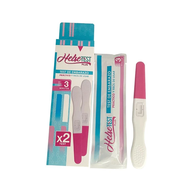 New Design OEM Mamma Perfect HCG Pregnancy Test Cassette Midstream Strip