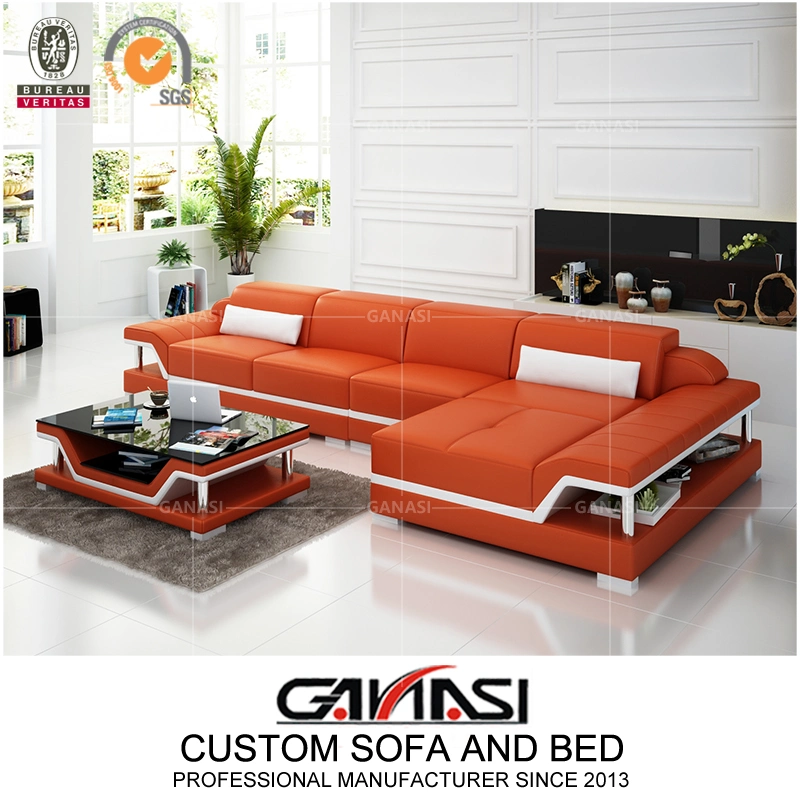 Updated Italian Contemporary Sofa Furniture with Chaise