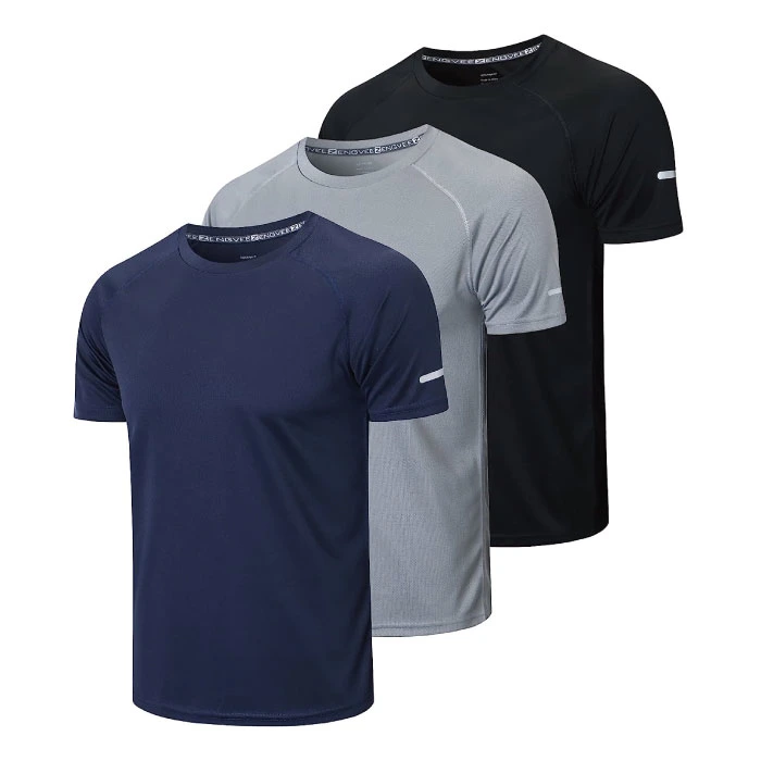 للرجال′ S Apparel Sports الركض بسرعة في صالة الألعاب الرياضية الجافة على شكل T-Shirt Dri-Fit الملابس الرياضية
