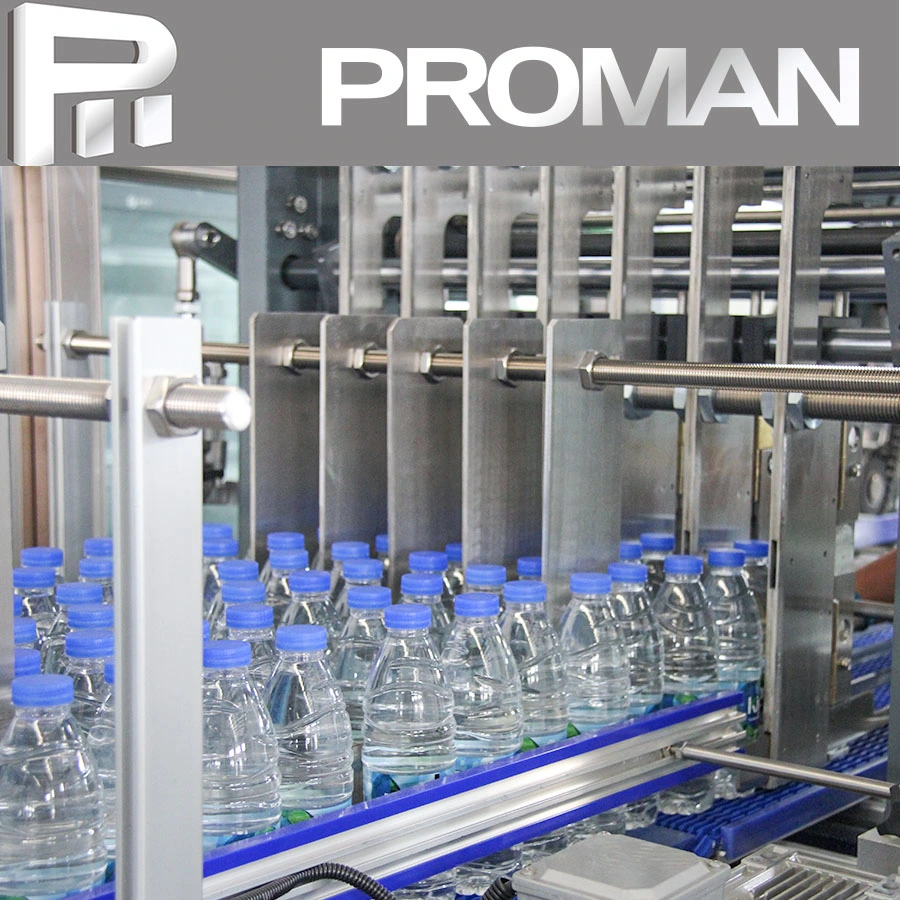 PLC Servo Control Food Container Jar Packing Bottle Automatic Film Carton Packaging Equipment Production Line Making Machine