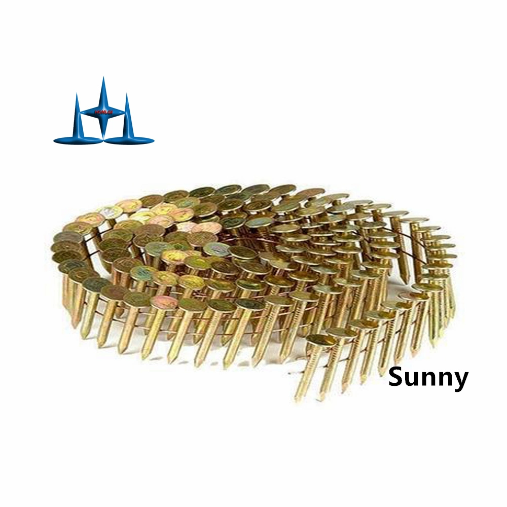 Eg Smooth Roofing Coil Nails 1" Collated Roofing Coil Nails 120 X 60 Carton Eg Asphalt Roofing Coil Nails