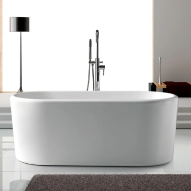 Einfache freistehende Badewanne aus Acryl K1561