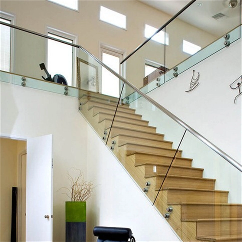 High quality/High cost performance  Stainless Steel Standoff Glass Railing for Staircase/Balcony