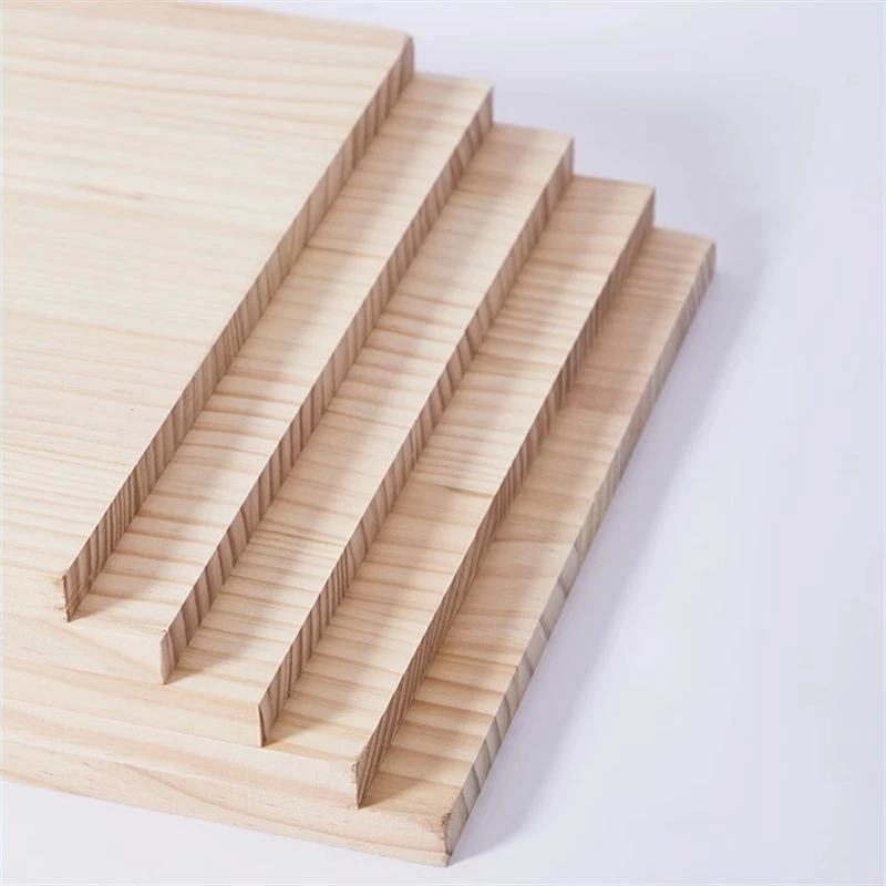 3-40mm Pine Solid Wood Timber Board Pine Finger Joint Wood for Window Frame