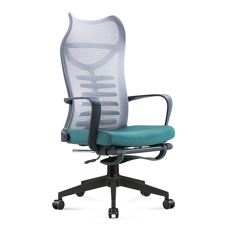 Alta Contrapressão Ergohuman Preto Executivo full mesh Cadeiras de escritório Mesa Giratória com apoio para pés