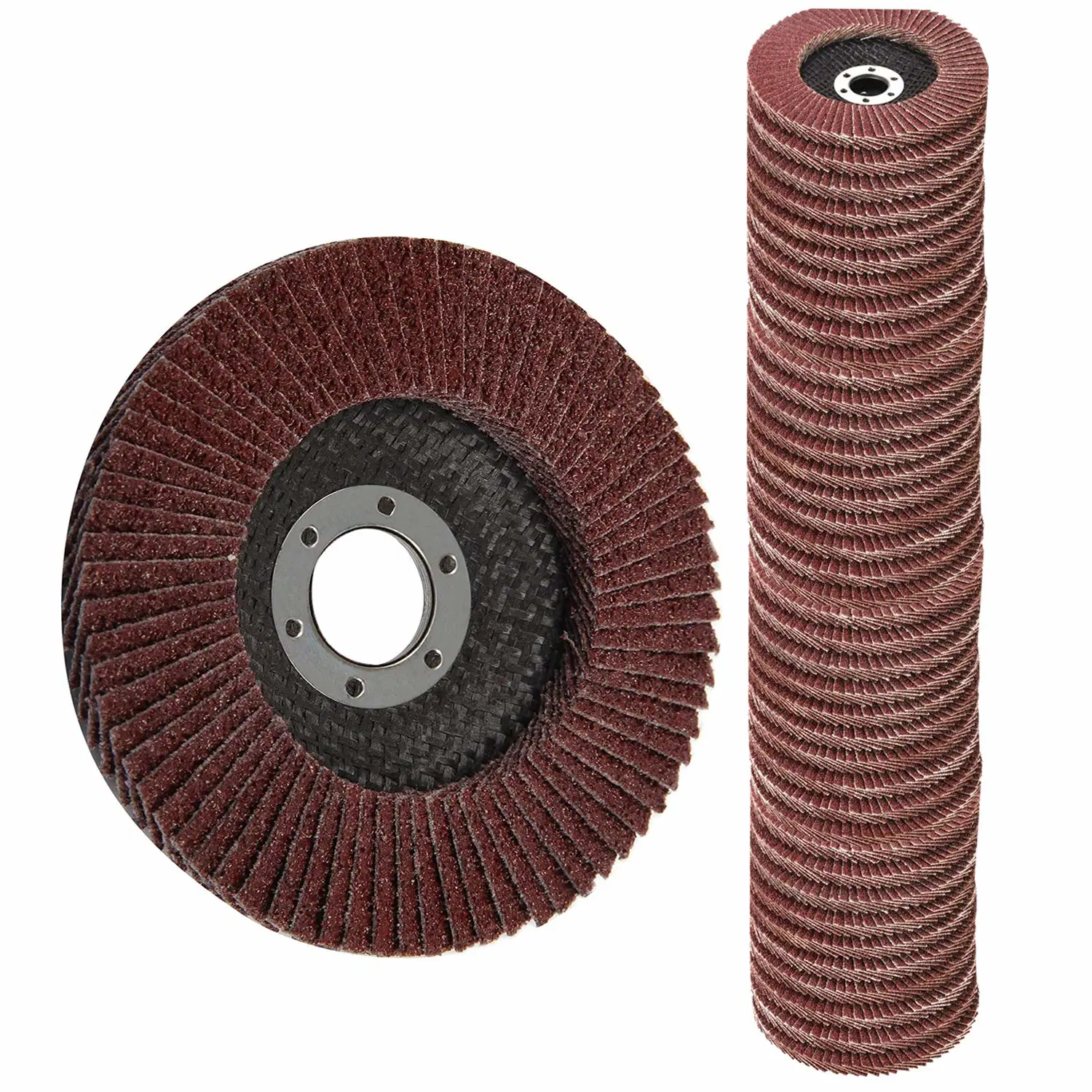 Flap Discs Assorted Sanding Grinding Wheels Aluminum Oxide Abrasives