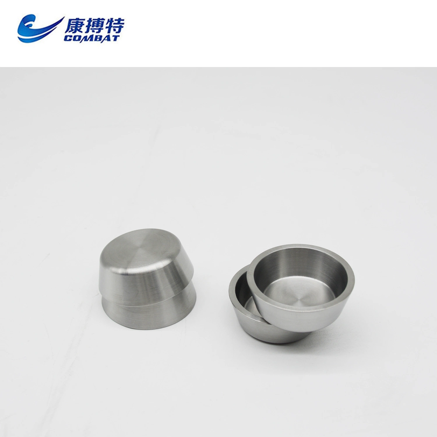 ISO9001: 2015 Alloy Plywood Box Carbide 9995 Pure Tungsten Crucibles W1 W2