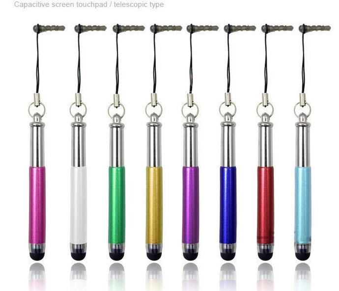 Mini Capacitive Retractable Stylus Touch Pen for Smartphone