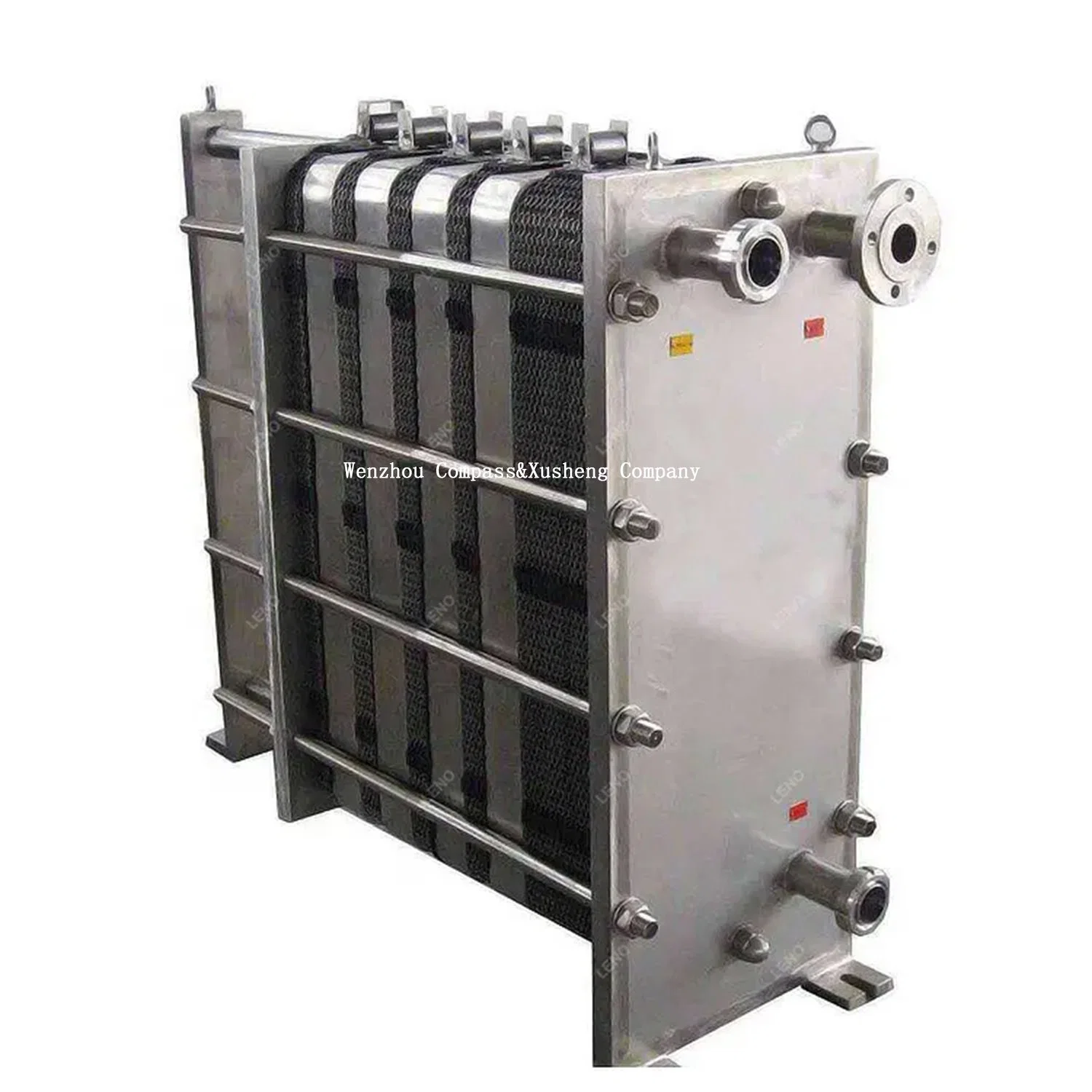 Sanitary Stainless Steel Single Stage Detachable Plate Heat Exchanger for Milk Sterilization