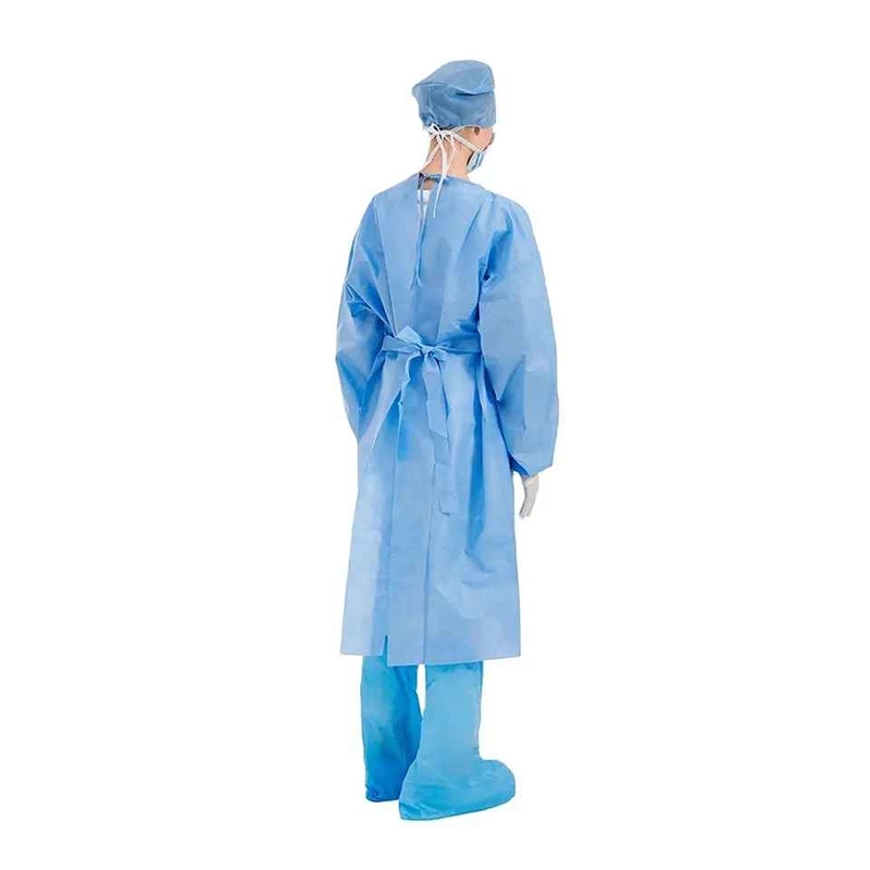 Disposable Nonwoven/PP/PE/CPE/SMS Surgical/Nursing/Labor/Delivery Isolation Gown