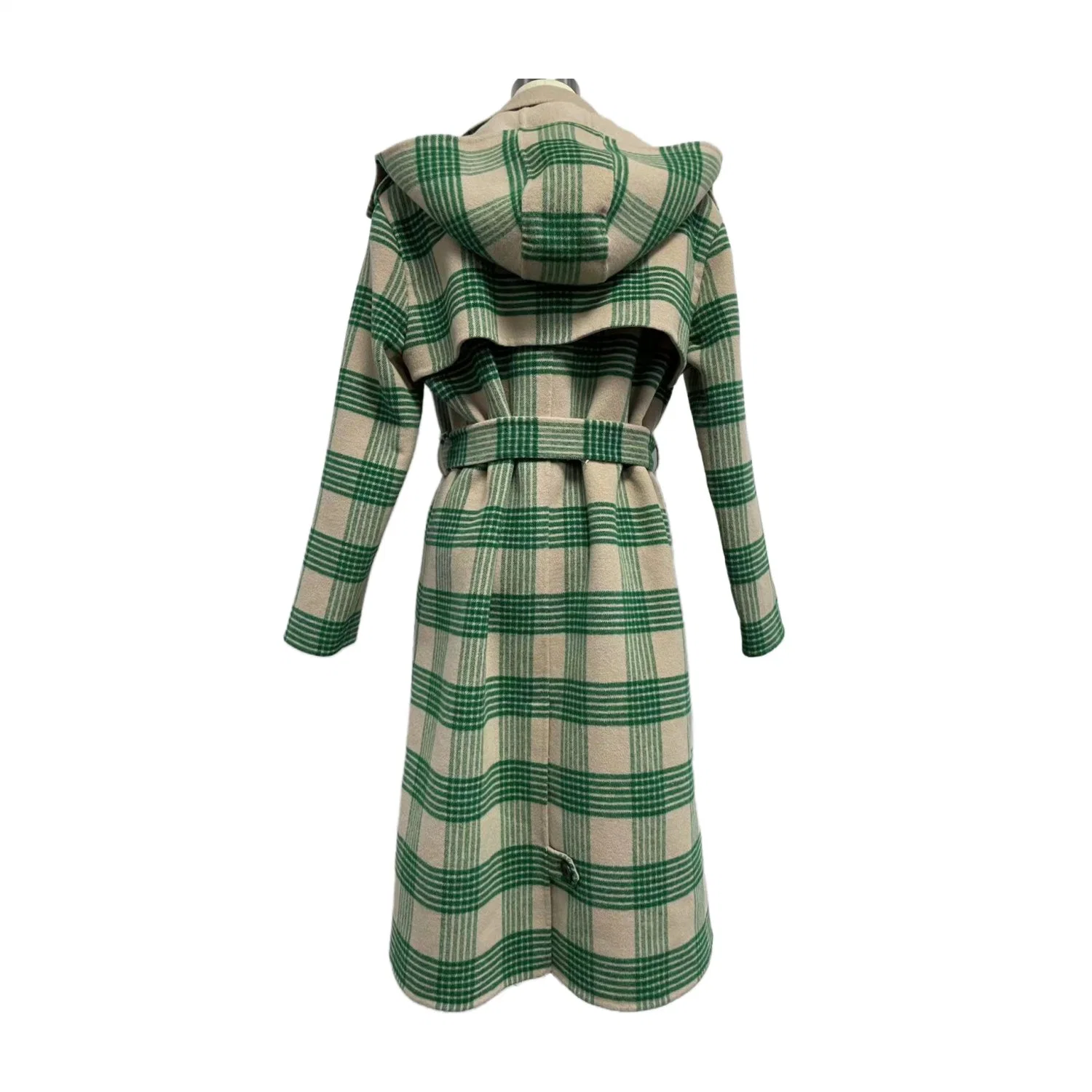 Wholesale/Supplier automne&amp;hiver femmes Laine Laine Laponed Laponed Fashion Plaid à manches longues Couche