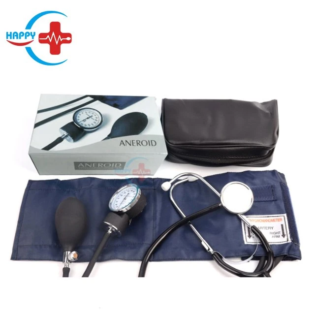 Hc-G010A Aneroid Sphygmomanometer with Single Head Stethoscope for Blood Pressure Test