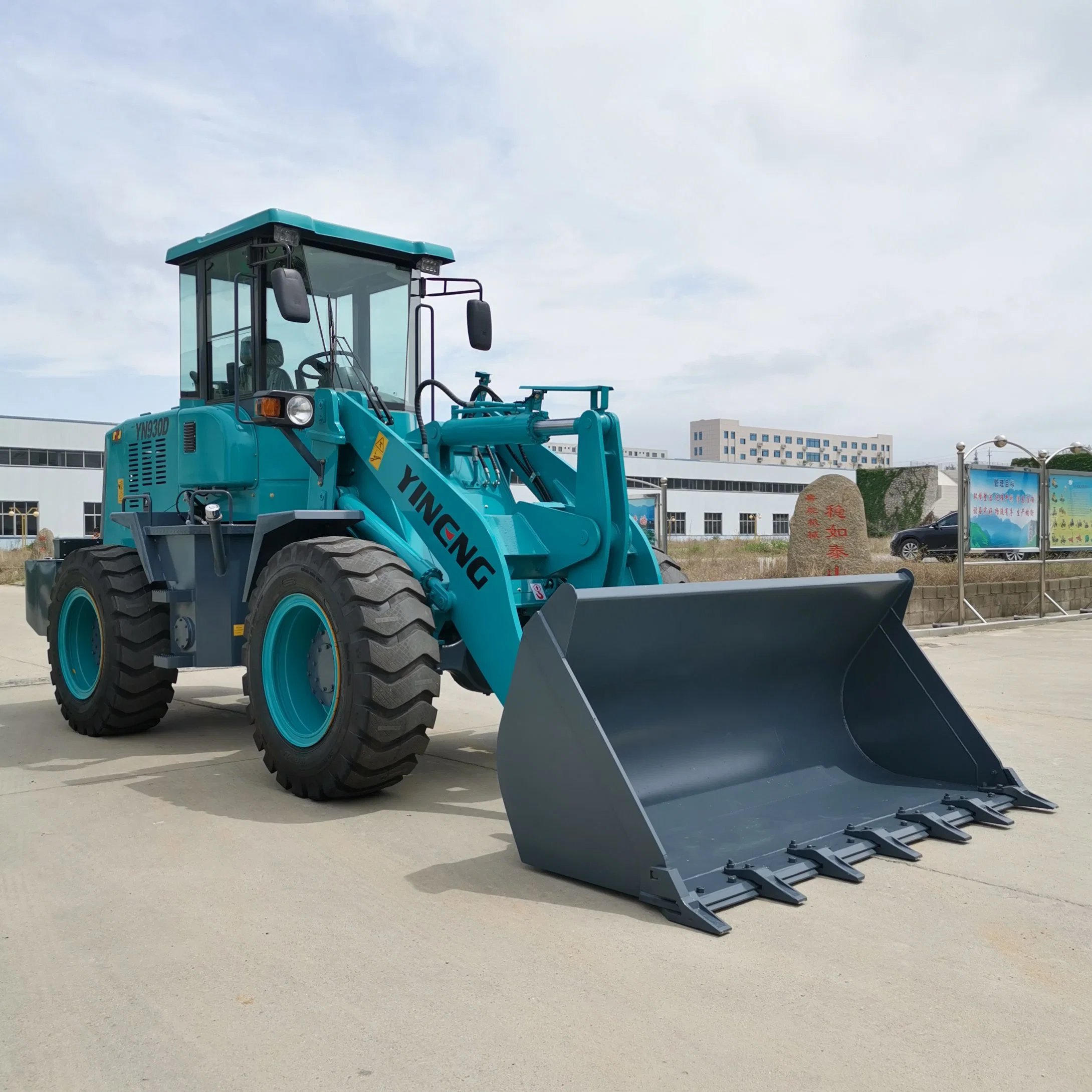 Original Factory 2 Ton Mini Loader 1.1m3 Yn930d Loader Machine Yn930d Small Wheel Loader with CE and ISO Approved