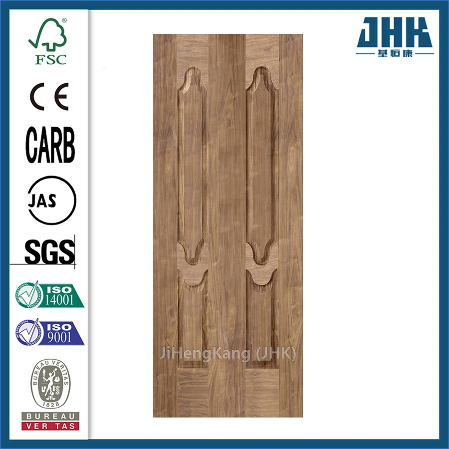 Jhk-020 Gurjan naturel en bois de placage de parement HDF Peau de porte