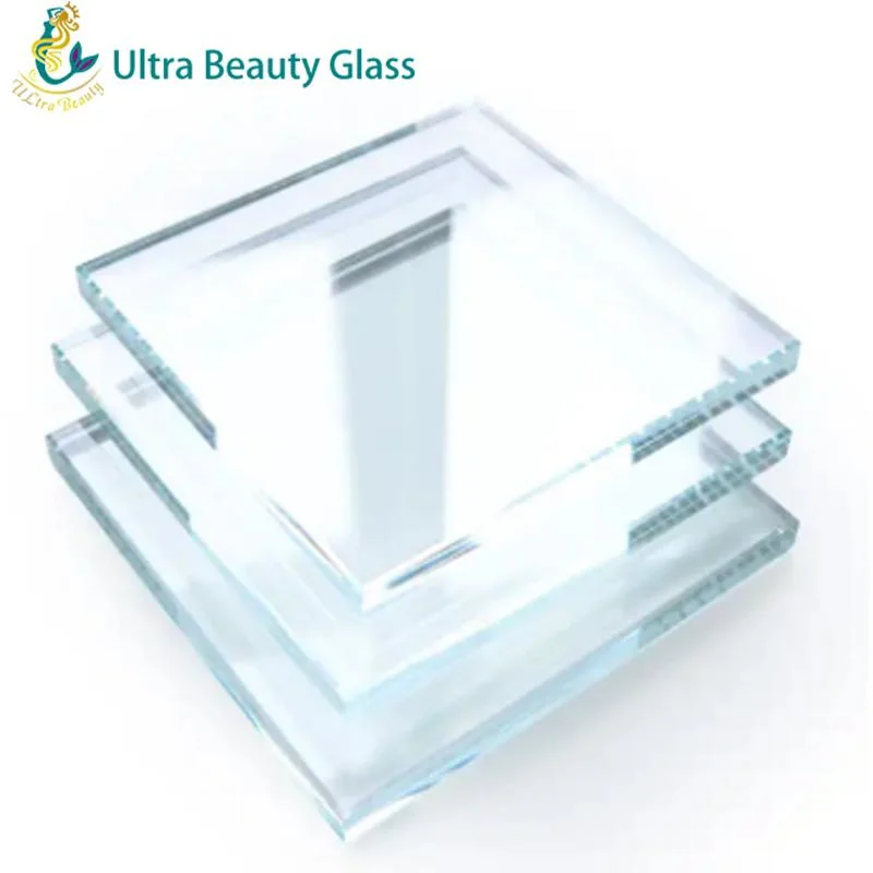 Personalisiere Die Genaue Größe Bügelärmer Super White Ultra Clear Float Glas