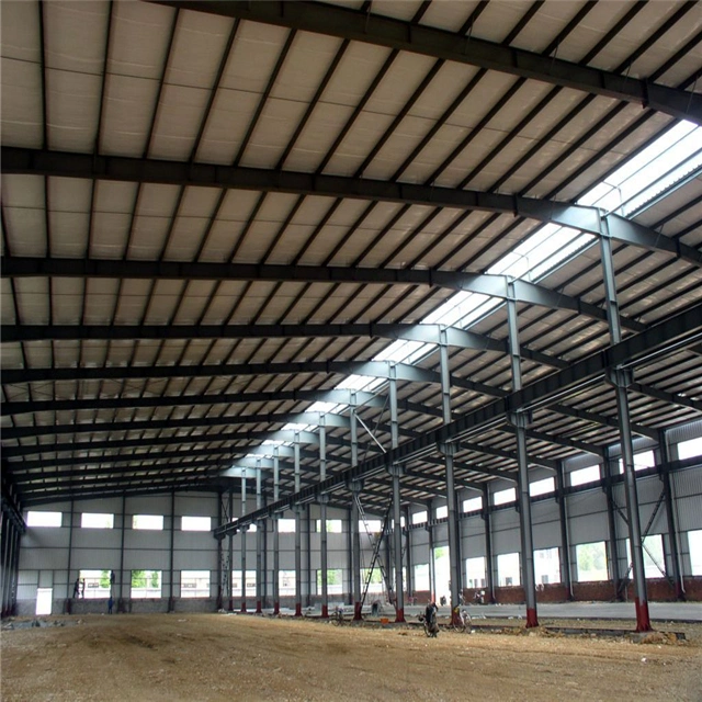 SB038 Structural Construction Steel Beam Prefab Warehouse Prefabricated Building Steel Structure