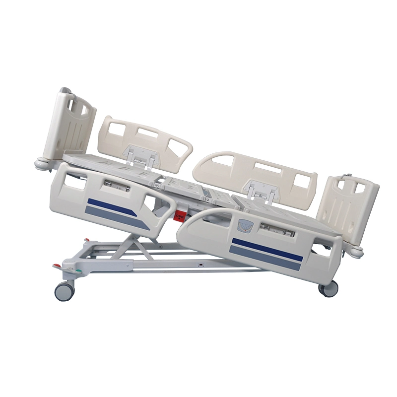 High Quality Medical Equipment Multifunctional Manual Sickbed Bed for Clinical Nursing of Elderly People and Disable Man