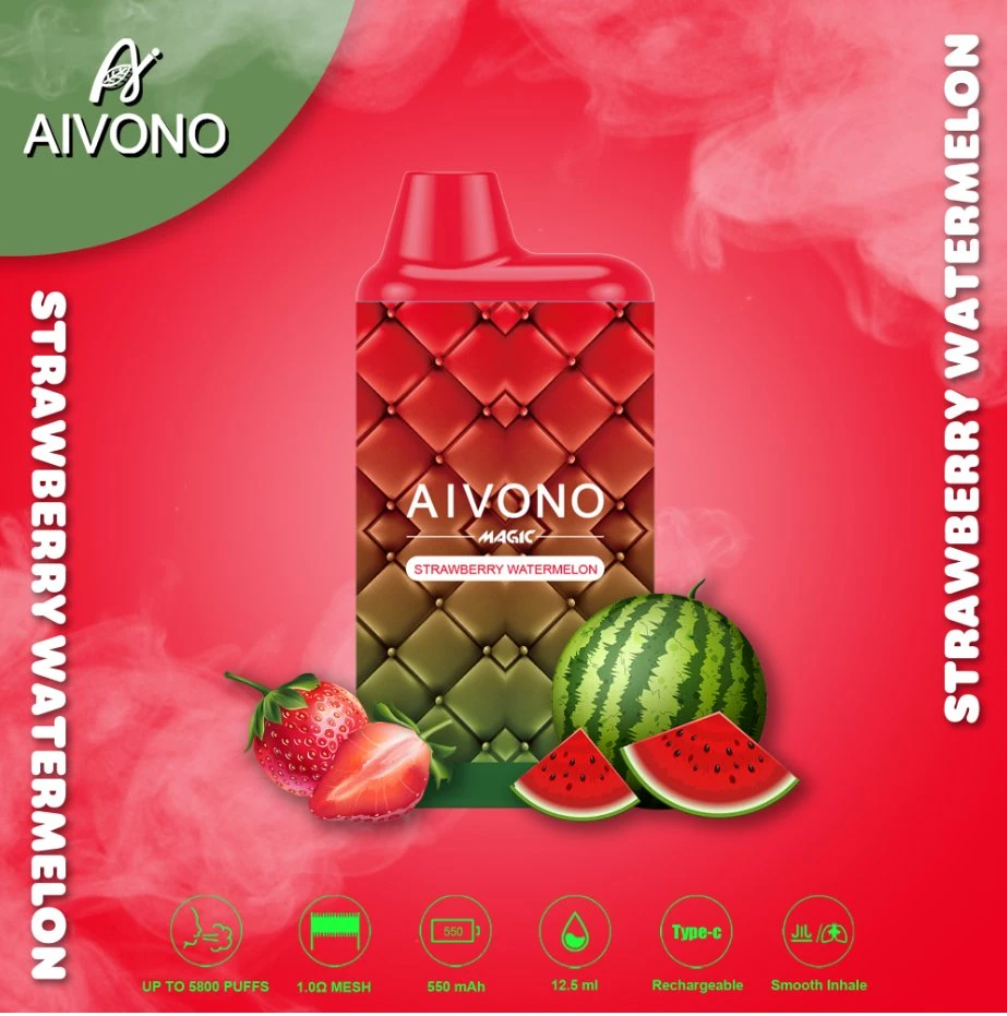 أيفونو قابل للتفكيك مصنع الجملة السجائر الإلكترونية Aivono AIM Magic Box 5800puffs OEM