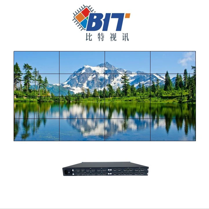 4X4 3X3 2X4 16 Kanäle 4K 8K zeitlich beschränktes Angebot HD HDMI Videowand-Controller für Videoprojektoren