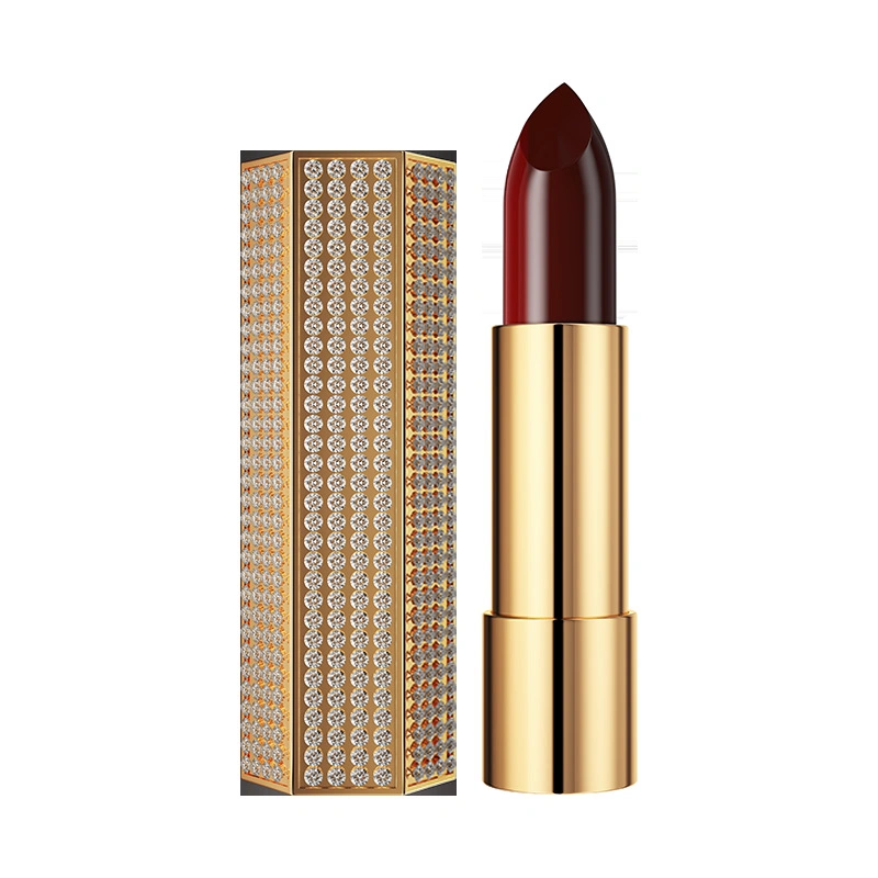 Color Lipsticks Girls Women Waterproof Long-Lasting Moisturizing with Bling Design Esg13913