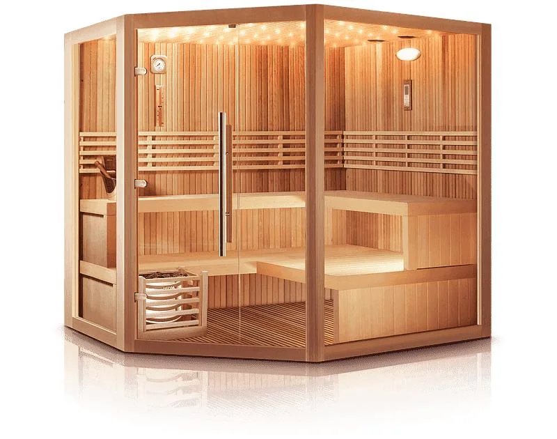 Wet Steam Sauna Traditional Sauna with Famous Brand Sauna Stove