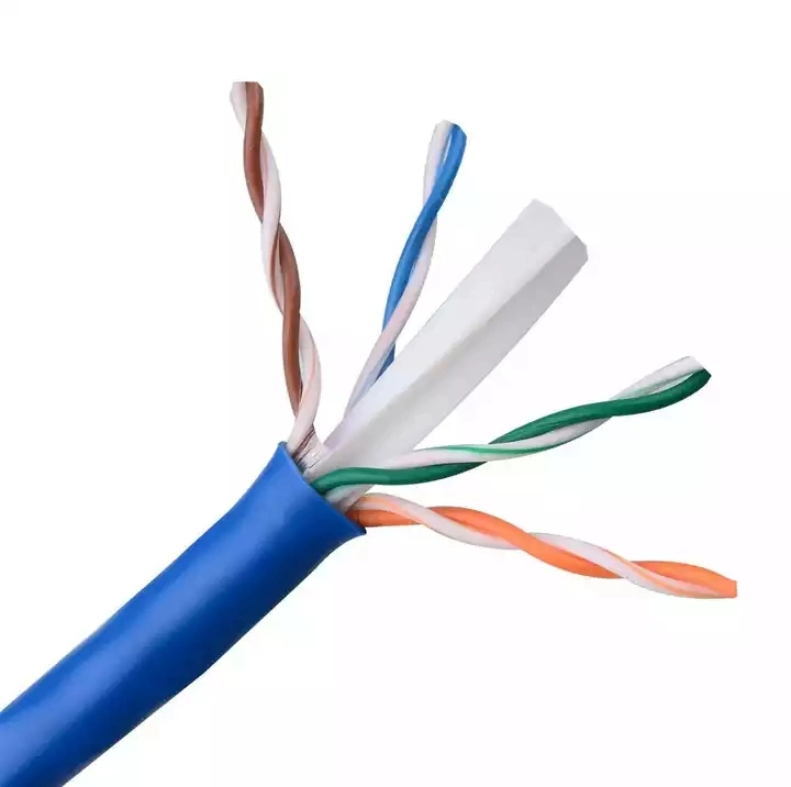 China Supplier 100% Test Cable Cat5e CAT6 CAT6A Cat7 UTP Ethernet LAN Cable